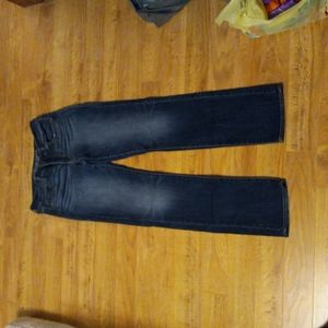 American Eagle Size 8 Long Super Stretch Straight Leg Jeans